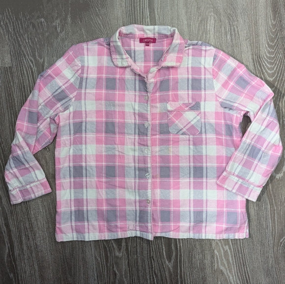 CARISMA | flannel pajama short set - Picture 5 of 8